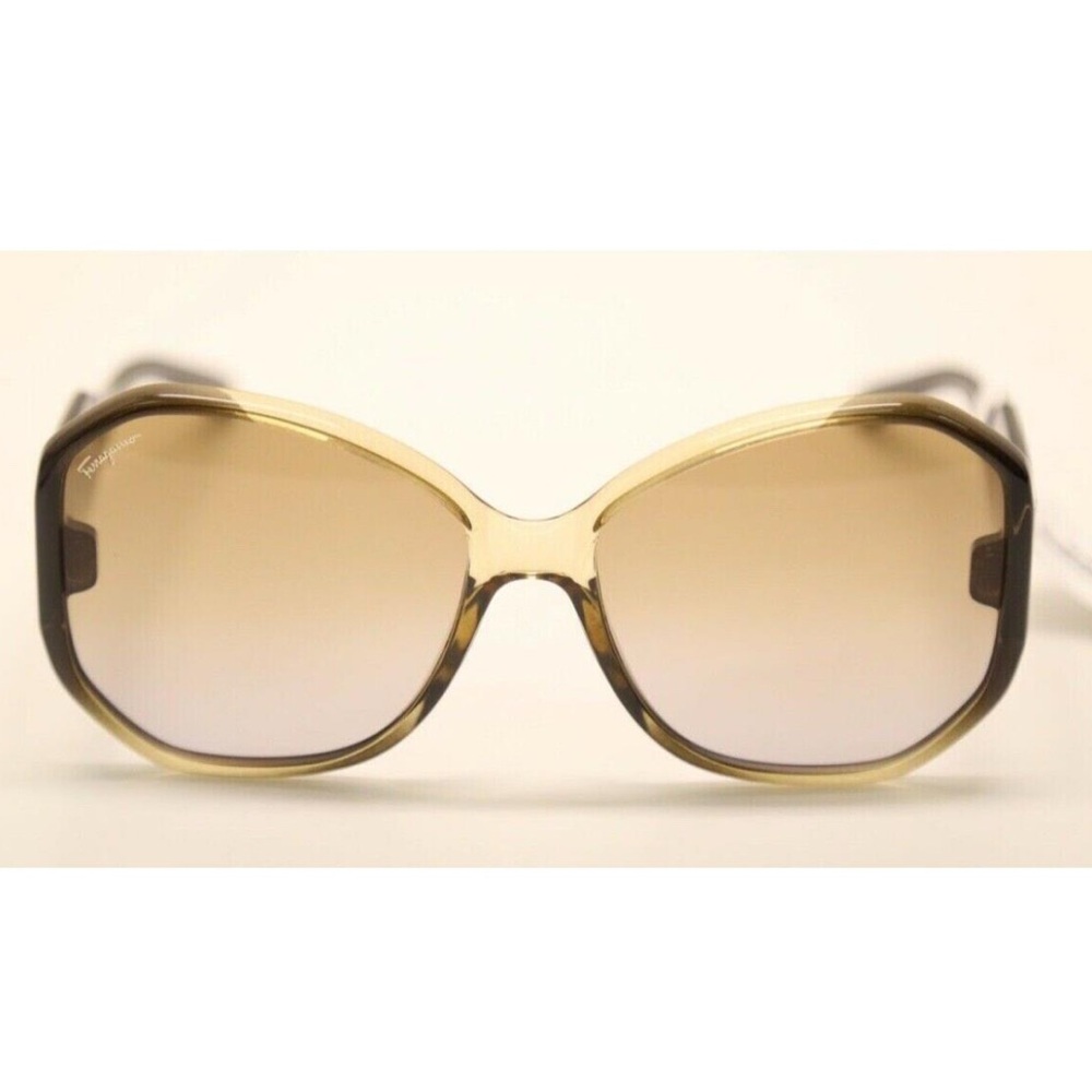 Salvatore Ferragamo SF942S 326 Brown/gradient Brown Lens 61mm Sunglasses